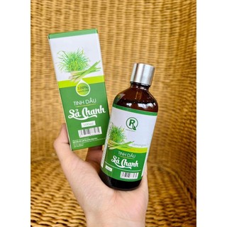 Combo 2 chai tinh dầu sả chanh 100ml nguyên chất loại 1 dùng đuổi muỗiI xông đènIKhử mùi