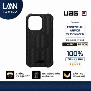 [Thanh Lý] Ốp Lưng UAG Essential Armor Magsafe Cho iPhone 14 PRO [6.1 INCH] LAMINO