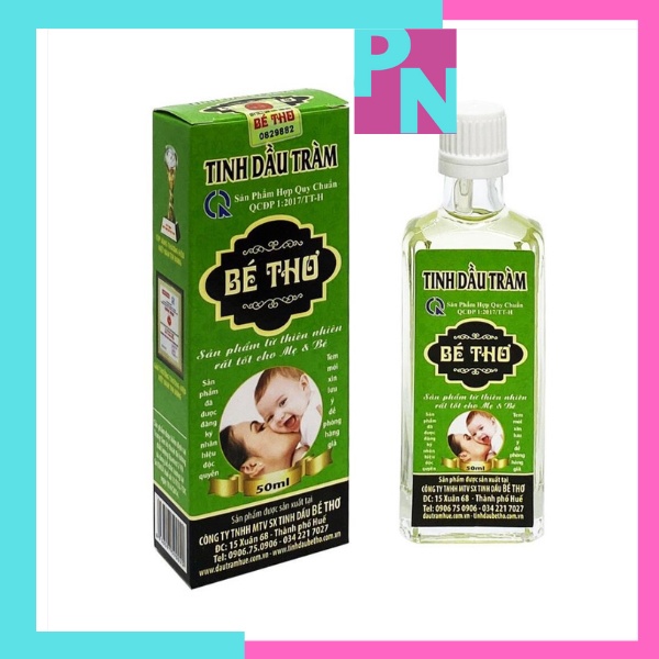 Dầu tràm cho bé tinh dầu tràm bé Thơ 50ml -100ml có tem chống hàng giả- date mới