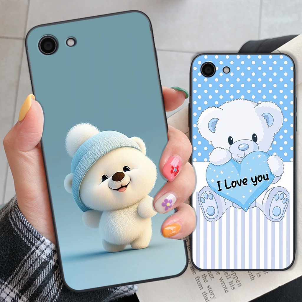 Ốp Vivo Y81 / Y83 in hình gấu cute dễ thương siêu xinh đáng yêu