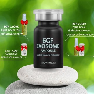 Tế bào gốc, tinh chất tế bào gốc 6GF Exosome Ampoule Dr Pluscell (1 chai 8ml)