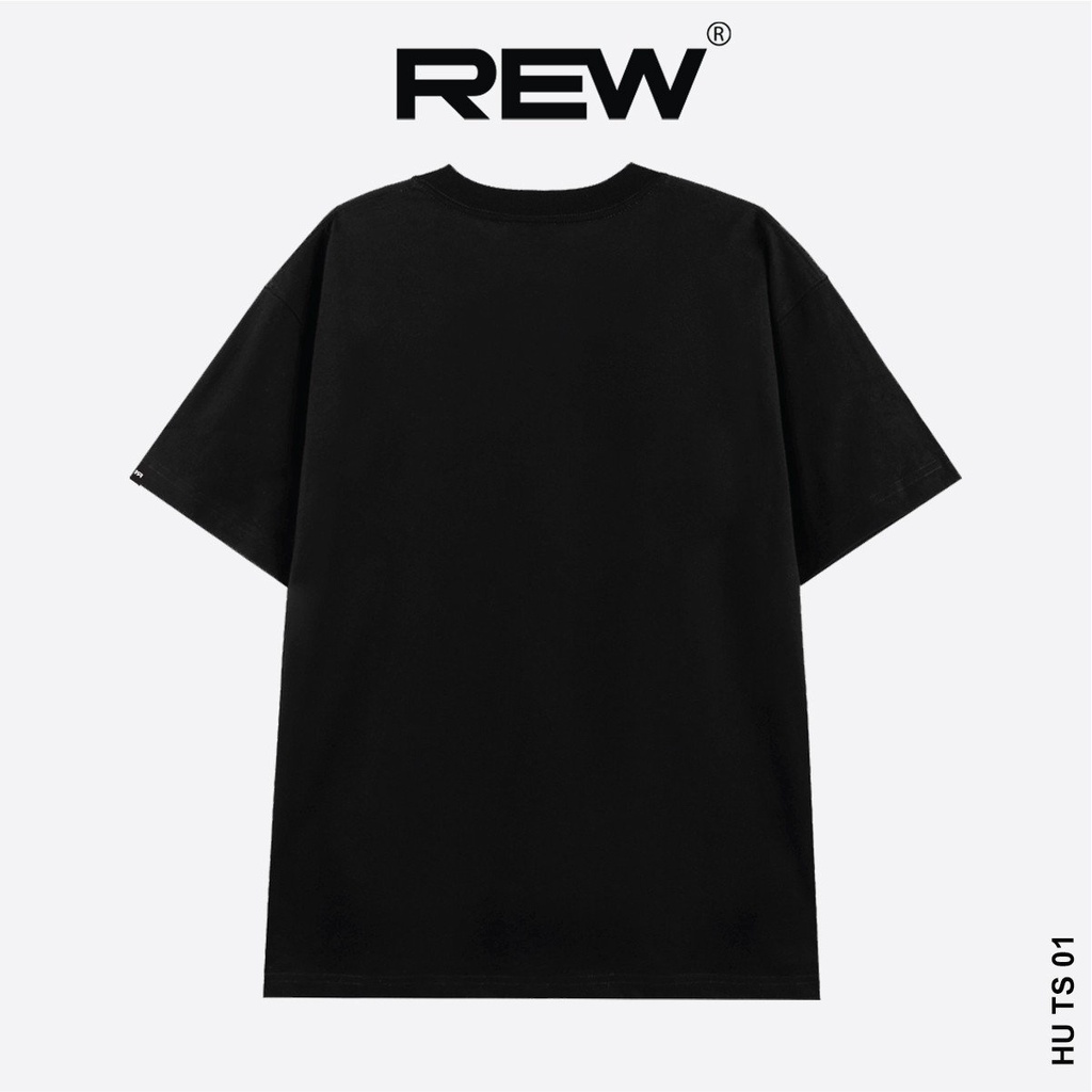 Áo thun REW basic form dáng rộng Unisex TS01