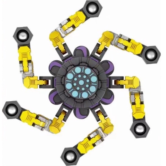 Con Quay Spinner Biến Hình Thông Minh được thiết kế để giải trí, giải tỏa căng thẳng và giúp trẻ sáng tạo