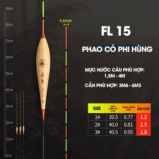 Phao Cỏ Phi Hùng - phao câu đài