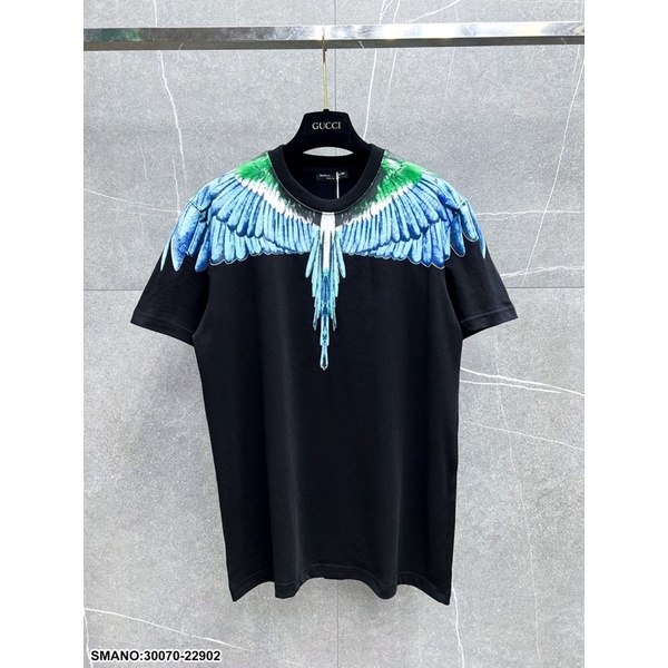 Áo Phông Nam MCL In Hình Cánh Chim Xanh - Áo McL Đôi Nam Nữ Cao Cấp