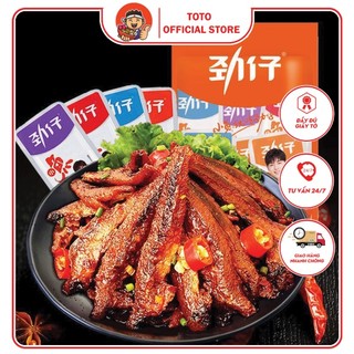 Món ăn nhẹ Cá cay tẩm vị hồ nam 12g 1 gói hàng chuẩn⚡Đồ ăn vặt trung quốc⚡