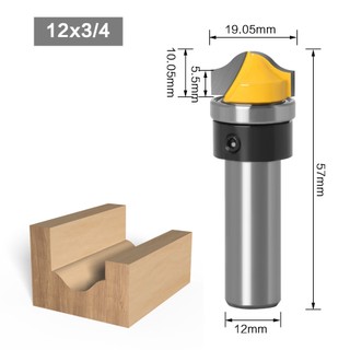 Mũi phay gỗ đánh chỉ pano cốt 12ly7