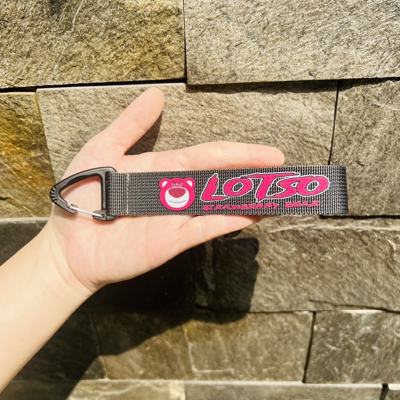 Dây Móc Chía Khoá Xe Hình Gấu Lotso Siêu dễ thương