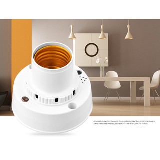 Đui đèn cảm ứng âm thanh ánh sáng E27