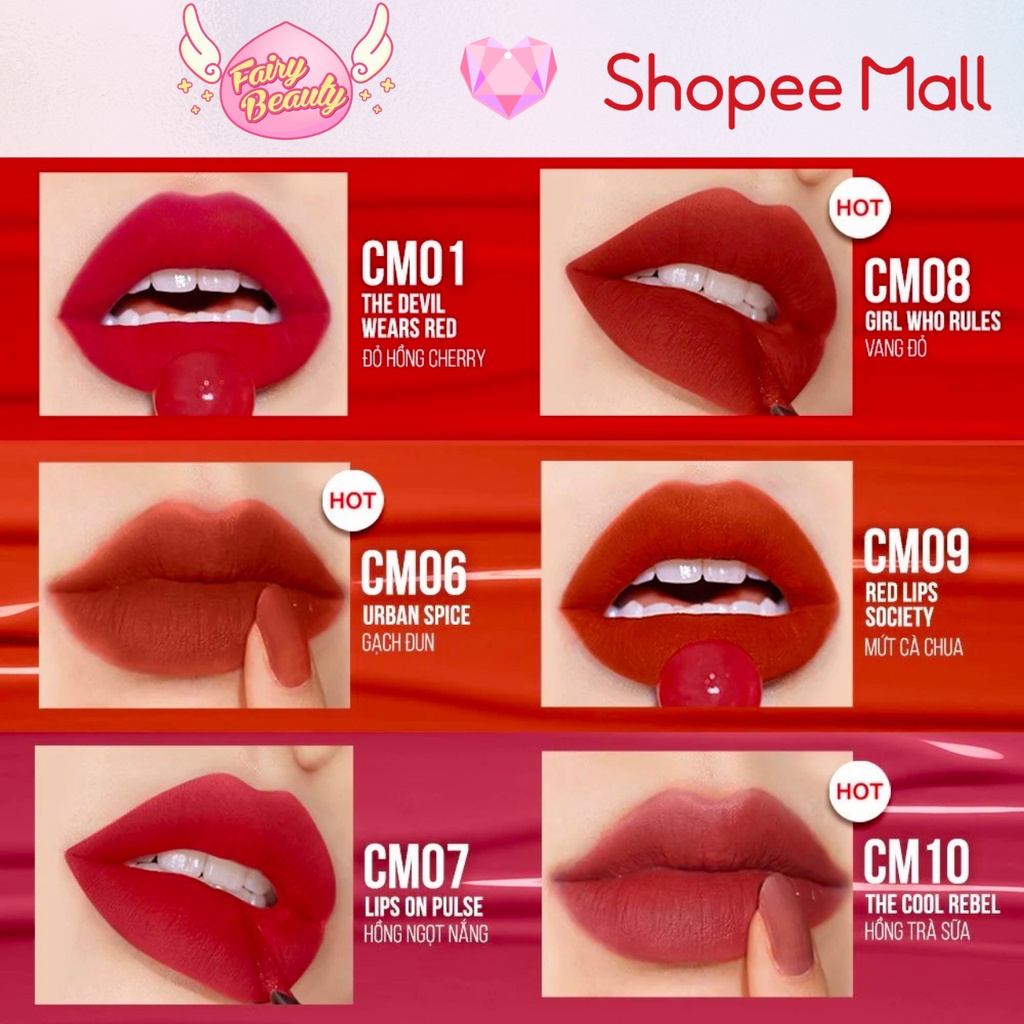 [MAYBELLINE NEW YORK] Son Kem Mịn Lì Như Nhung Hiệu Ứng Lì Đa Chiều Cushion Matte 6.4ml