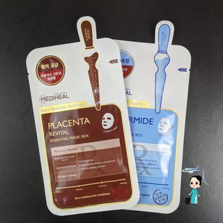 Mặt nạ Mediheal cấp ẩm, dưỡng da Placenta, Aquaring