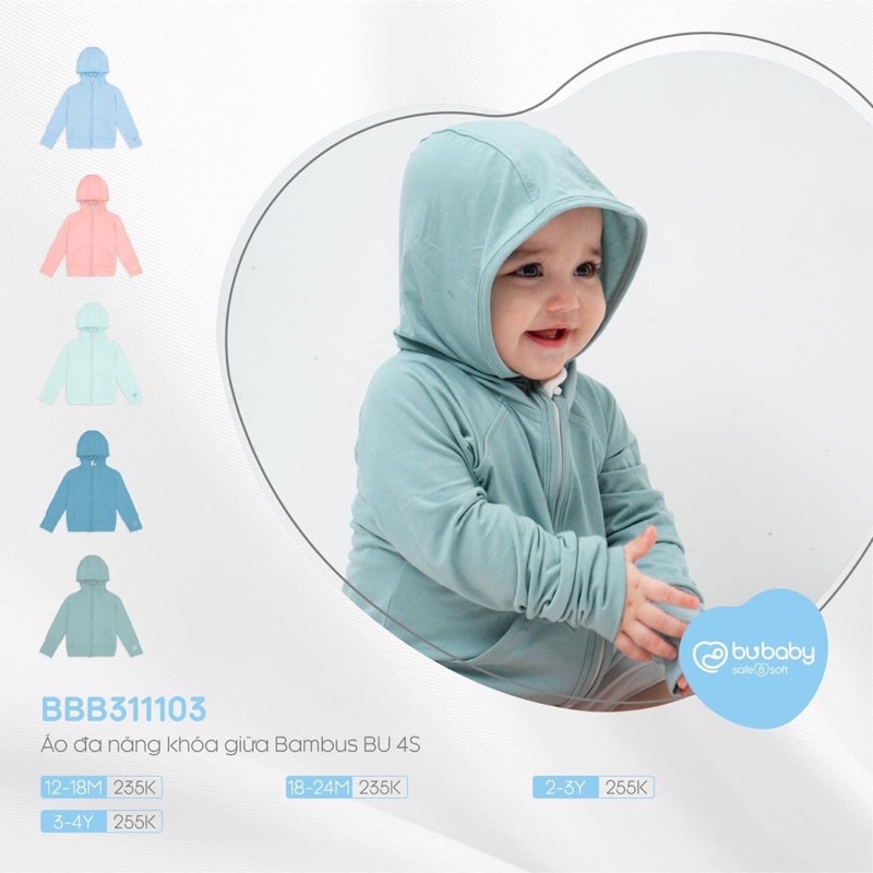 Bu baby-Áo khoác BU 4S - Bambus