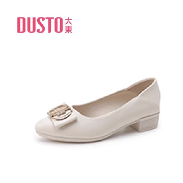 Giày cao gót nữ đế trụ Dusto đế cao 3cm mã 22Q1028A