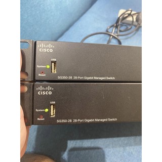 Cisco SG350-28-K9-EU | Bộ Chia Mạng Layer2/3 24x RJ45 10/100/1000, 04 Ports COMBO 1GE