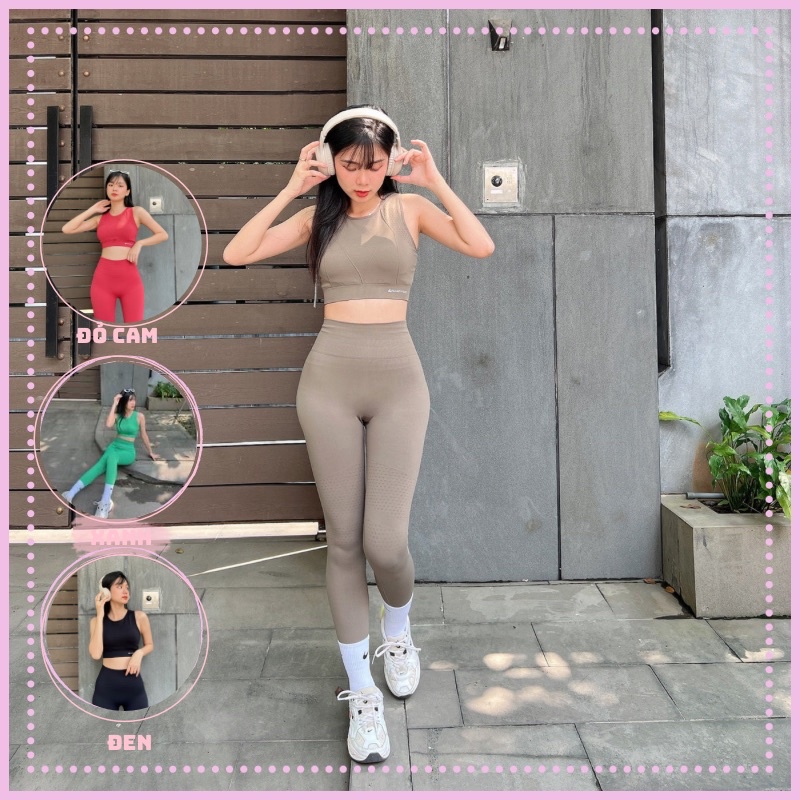 Bộ đồ tập gym yoga nữ Naqi chính hãng bán chạy nhất 2023