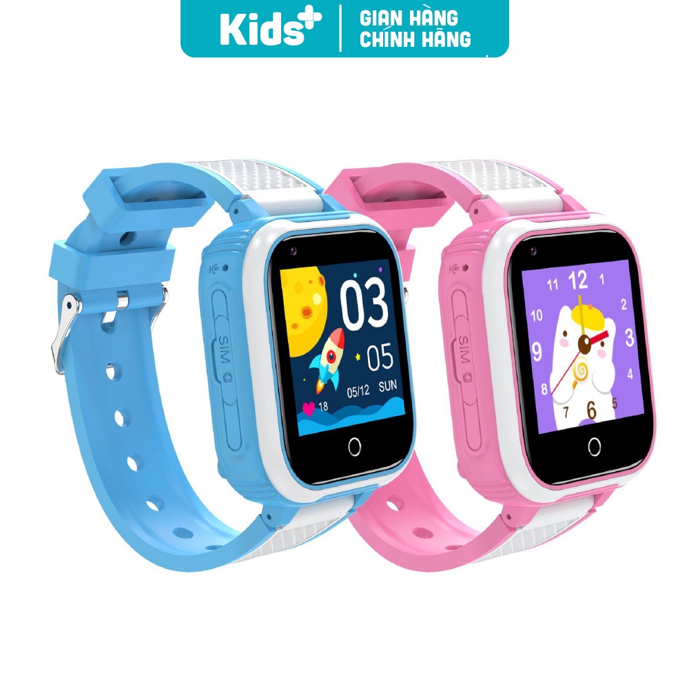 Đồng hồ thông minh định vị trẻ em phiên bản cao cấp 4G KidsPlus DH9S nghe gọi video 4G, định vị GPS, chống nước IP67 | BigBuy360 - bigbuy360.vn