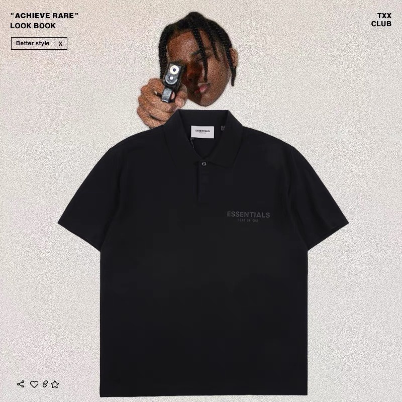 Compo Quần+Polo ESS phong cách thời trang nam-nữ trẻ trung năng động | BigBuy360 - bigbuy360.vn