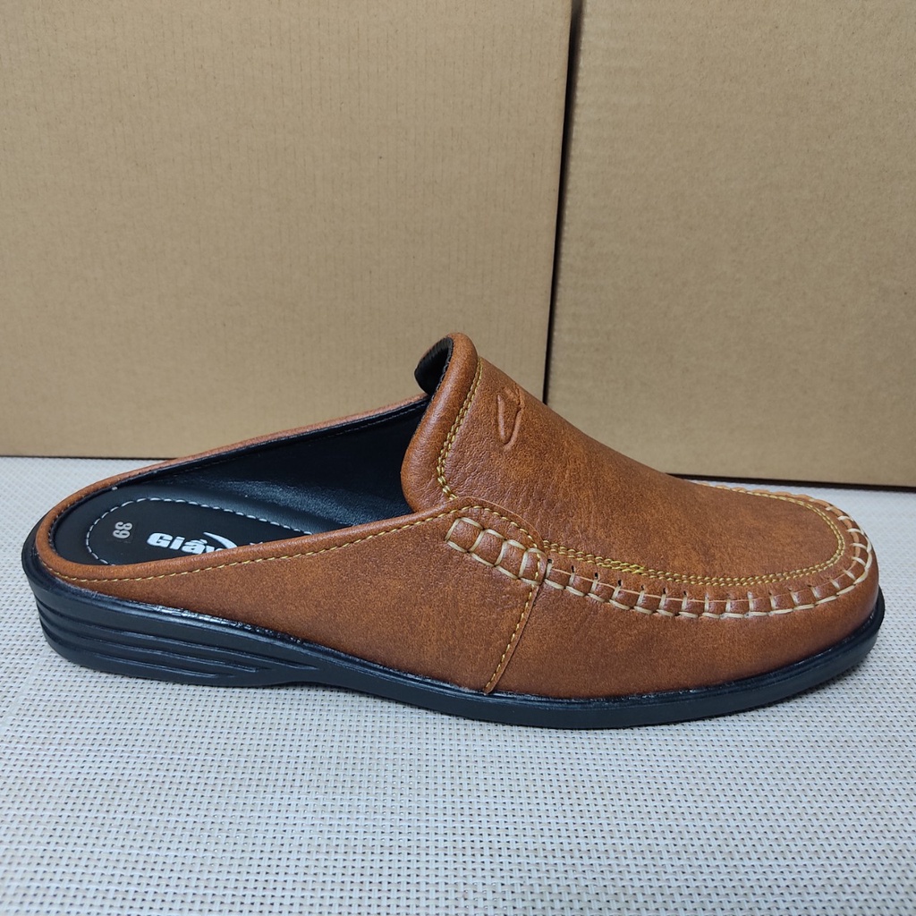 Giày lười nam, giày sục nam không gót dành cho người trung niên size từ 38 đên 43
