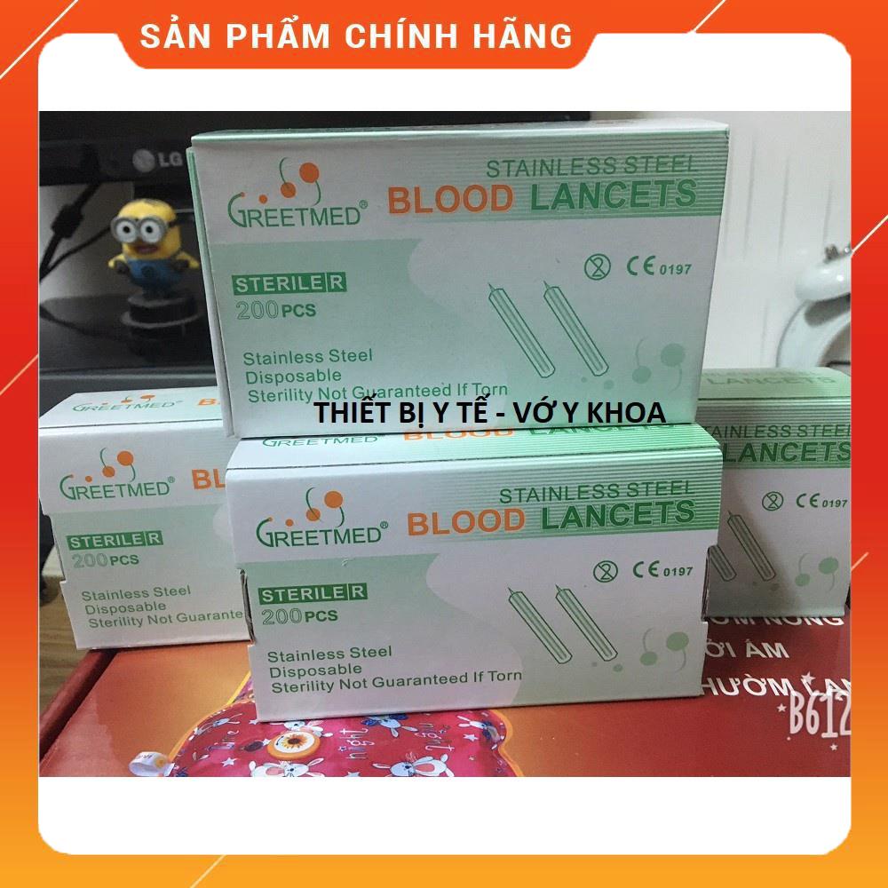 Kim lấy mụn - Kim chích máu Blood Lancet Hộp 200 cây