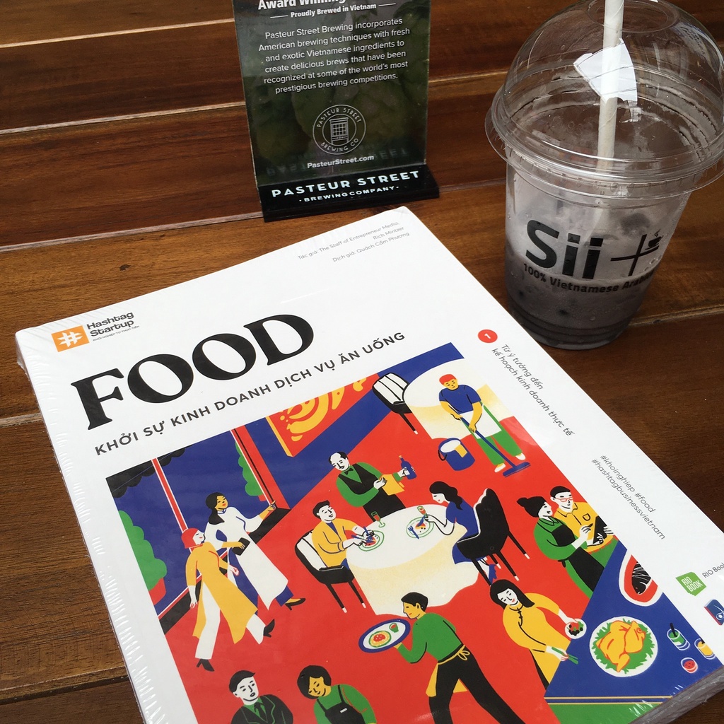 Sách - HASHTAG NO.4 FOOD Khởi sự kinh doanh dịch vụ ăn uống