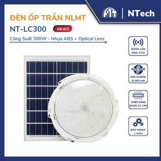 Đèn trần năng lượng mặt trời – solar celling light nt-lc300 - chính hãng solar light 100% - bảo hành 24 tháng