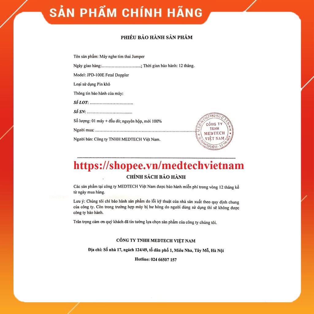 Máy nghe tim thai Máy đo tim thai tại nhà Fetal Doppler JPD-100E bảo hành 12 tháng