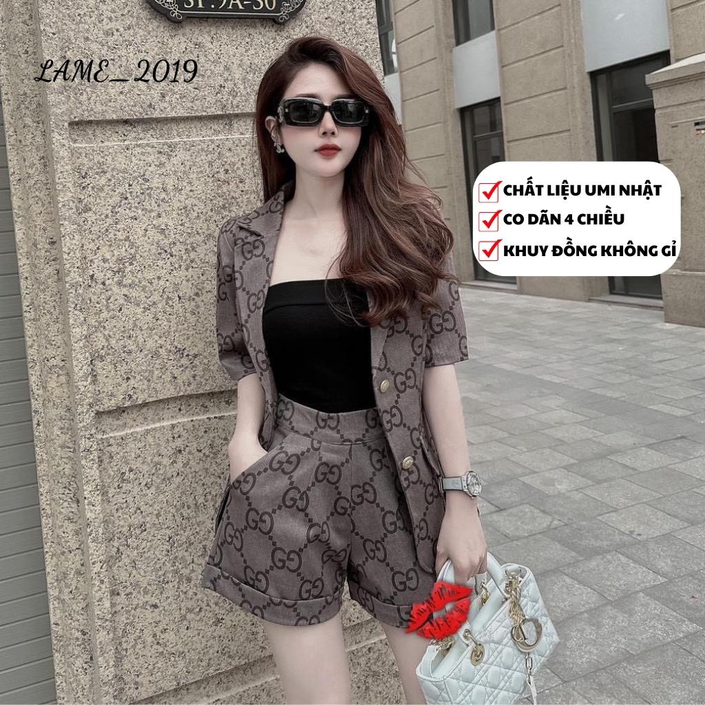 Bộ vest thời trang, bộ cộc 2 món thời thượng trẻ trung năng động