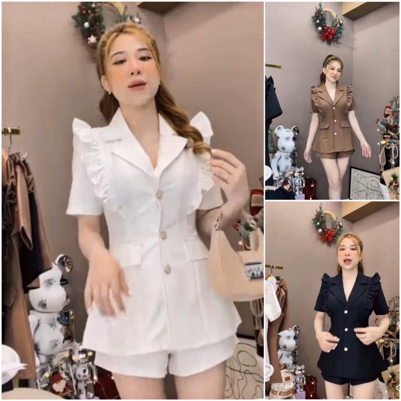 [pass] Set bộ vest công sở thời trang nữ