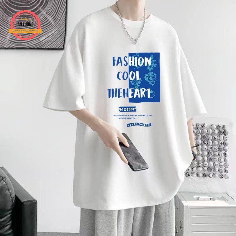 Áo thun nam, áo phông nam tay ngắn cổ tròn chất cotton  dày dặn thoáng mát ATN011 - An Cường Fashion