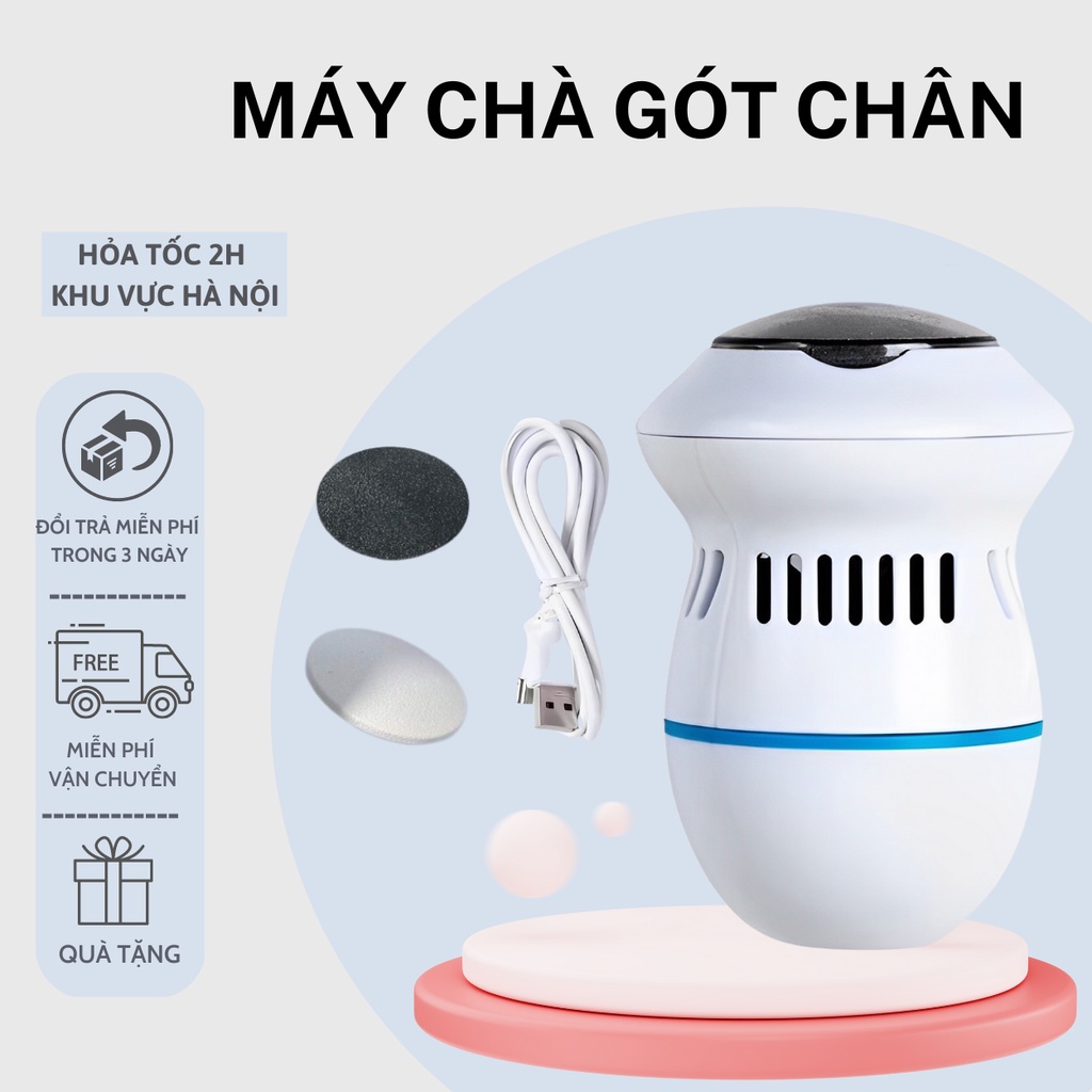 Máy Mài Gót Chân GG2 Chuyên Dụng, Máy Chà Gót Chân Tẩy Da Chết Và Vết Chai, Dụng Cụ Chà Gót Tẩy Da Chết Cao Cấp Tại Nhà