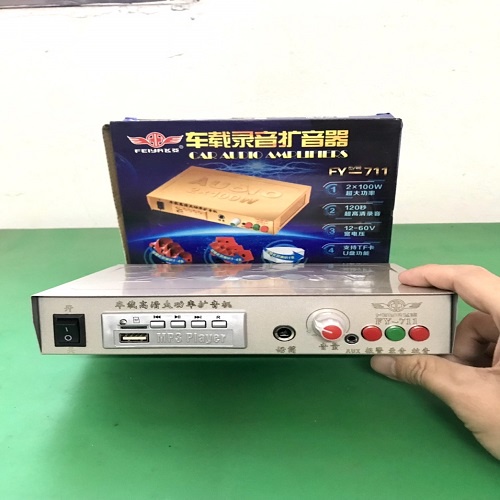 Amply mini 12v FY 711 chuyên bẫy chim đêm hàng công suất cao