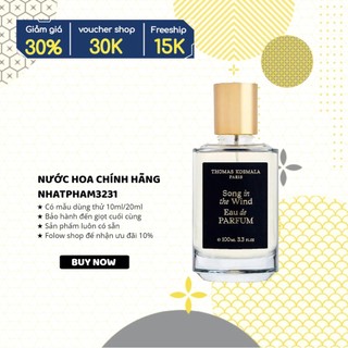 Thomas kosmala - song in the wind edp 10ml nước hoa chính hãng