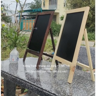 Bảng đen menu để bàn