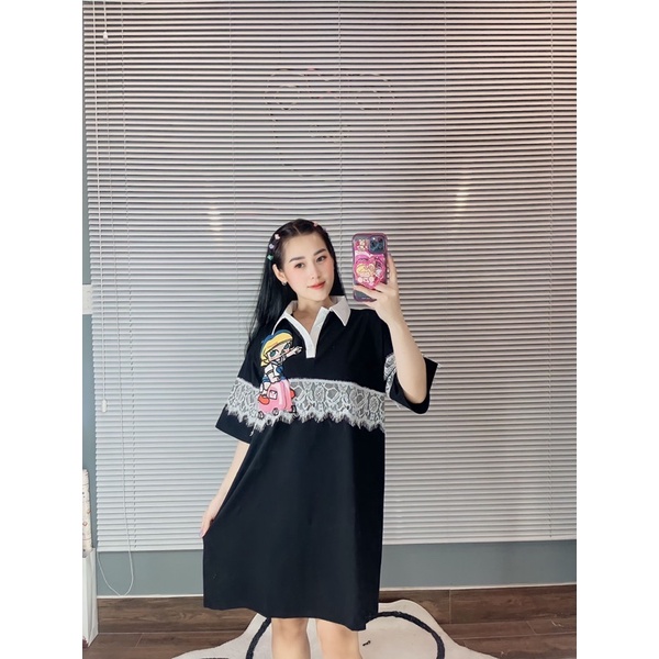 ĐẦM BABYDOLL PHỐI BÈO REN XINH XẮN, ĐÁNG YÊU