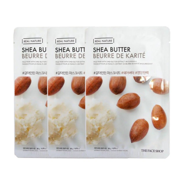 Mặt Nạ TheFaceShop Real Nature Shea Butter Face Mask 20g