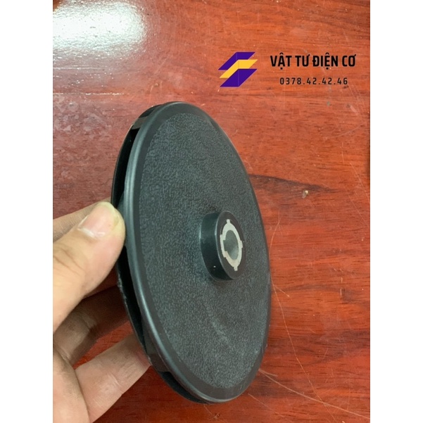 Cánh quạt motor bơm nước 750w cốt sắt đk 12 chân dài/chân lỡ