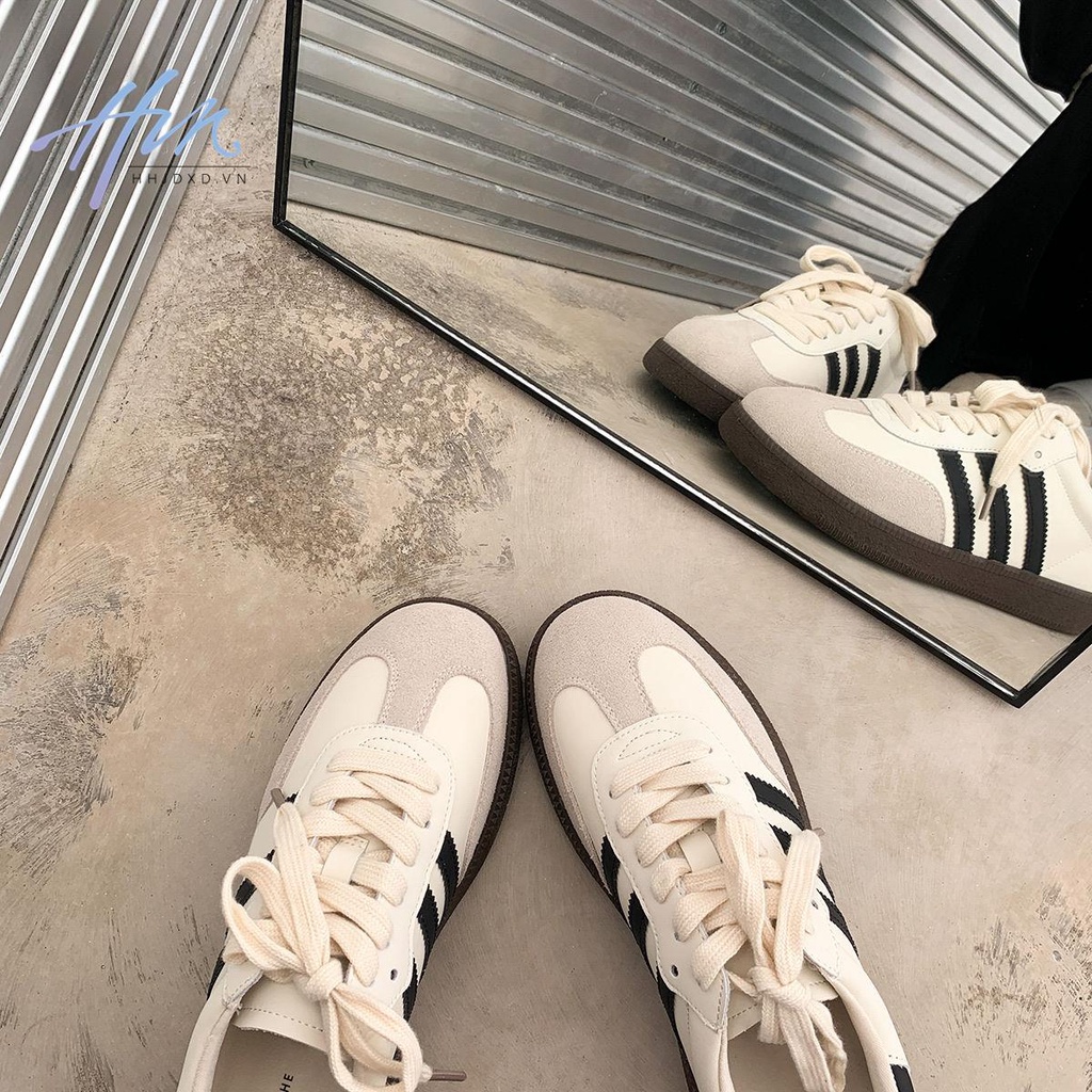 Giày Thể Thao Mũi Tròn Phong Cách Đức Cổ Điển Thời Trang Mùa Xuân Mới Cho Nữ Gump 2023