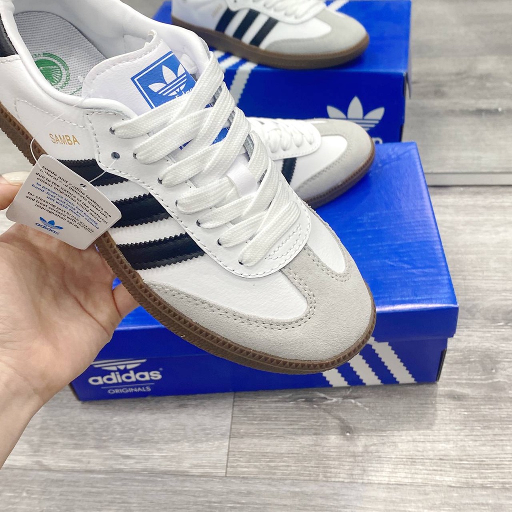 Giày thể thao adidas Samba Classic Run White/Black 772109 Men s hottrend 2022