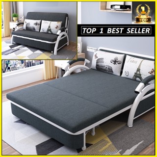 [VIDEO] Giường Sofa Đa Năng Gấp Gọn Thành Ghế Sofa - Ghế Sofa Giường Thông Minh Thiết Kế Hiện Đại. Tặng Kèm 2 Gối