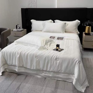 Bộ Tencel chăn trần tơ tẳm Quiet Luxury 100s 🌿