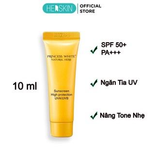 Kem chống nắng Princess White Herskin Mini 10ml