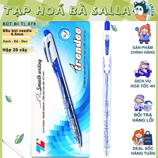 Hộp 20 Cây Bút Bi TL - 079 Mực Xanh, Đỏ, Đen