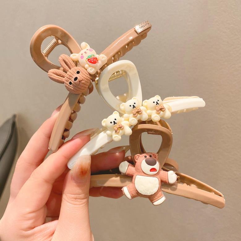 Kẹp ngoạm tóc hình gấu dễ thương