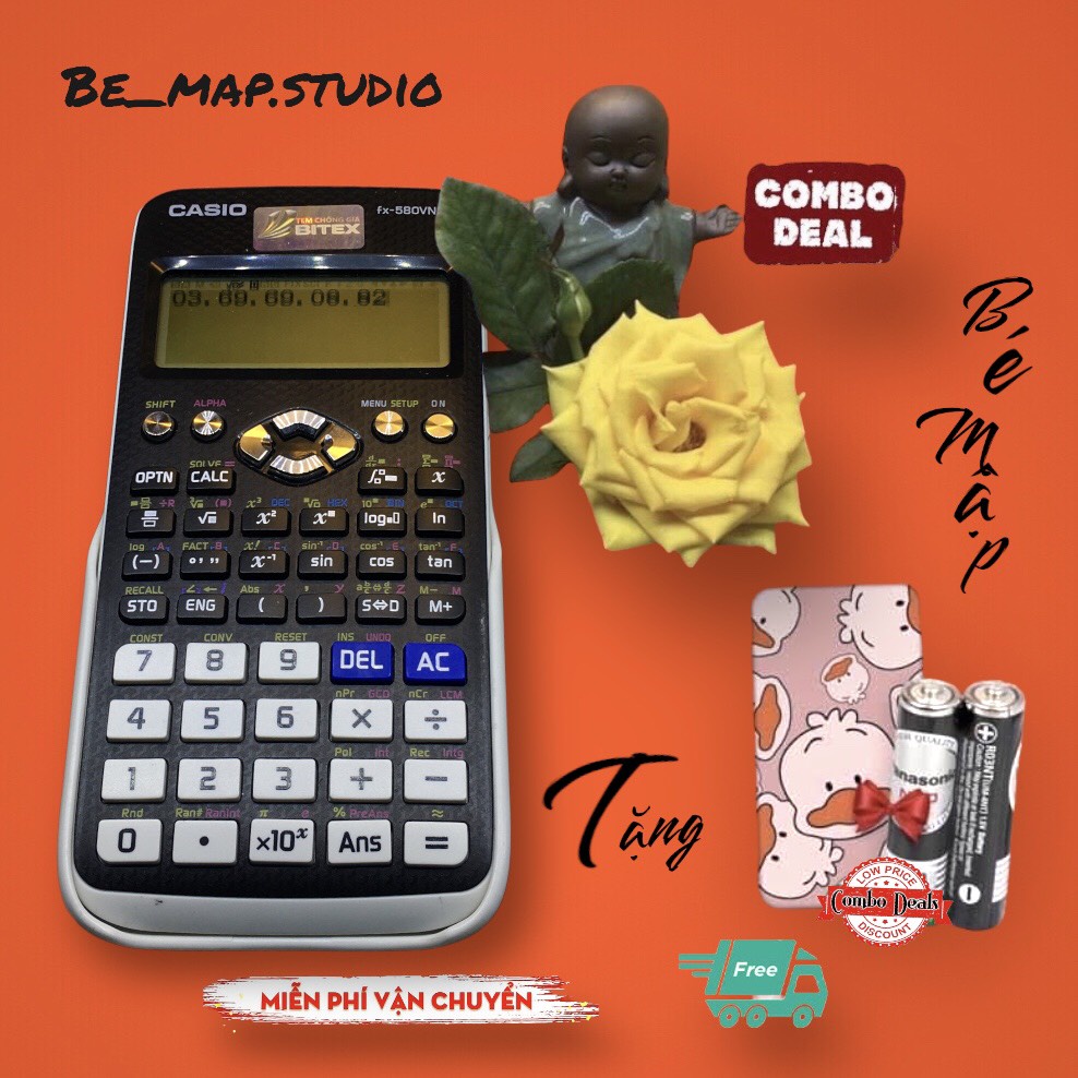 | Máy Tính Cầm Tay CASIO FX-580VNX CŨ Chính Hãng.