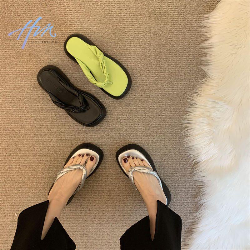 Sandal Đế Dày Thời Trang Mùa Hè 2023 Phong Cách Mới Cho Nữ