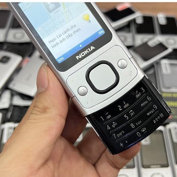 Điện Thoại Nokia 6700S Pin Zin Sài 2-5 Này Nắp Trượt Chính Hãng Mỏng Vỏ Nhôm Nhẹ