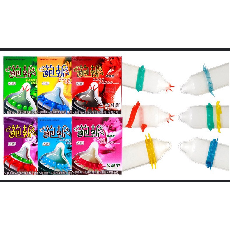 Combo 10 chiếc bao cao su gold siêu gai