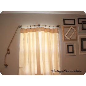 Bộ phụ kiện treo rèm phong cách vintage