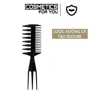 Lược xương cá tạo kiểu tóc texture - lược tạo kiểu chuyên nghiệp comb 3in1