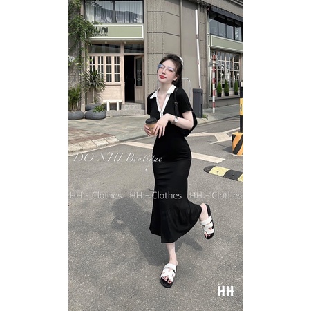 Váy Zip Body Đuôi Cá Cổ Đức (Sẵn Hàng)